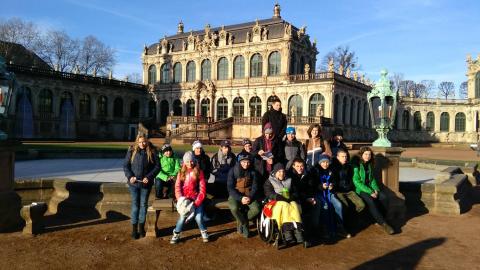Mit der 9. Klasse nach Dresden! - 9.AB (12. - 13. 12. 2017)