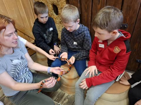 Návštěva ZOO Jihlava – program "Kde se plazí plazi"