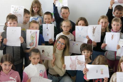 Beseda se spisovatelkou a ilustrátorkou Nelou Gálikovou 