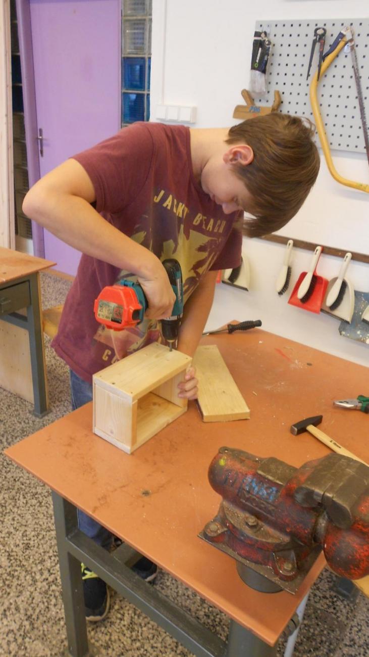 Seminář světa práce - první výrobek - 9. AB