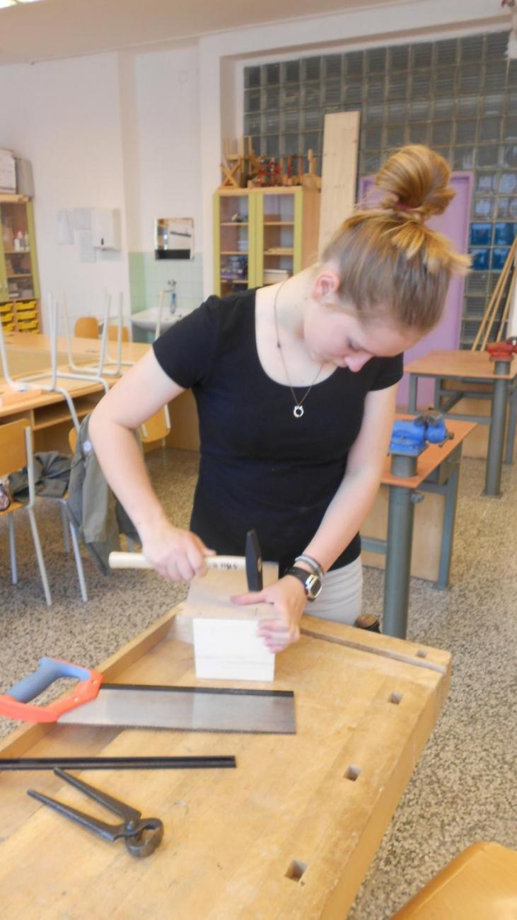 Seminář světa práce - první výrobek - 9. AB