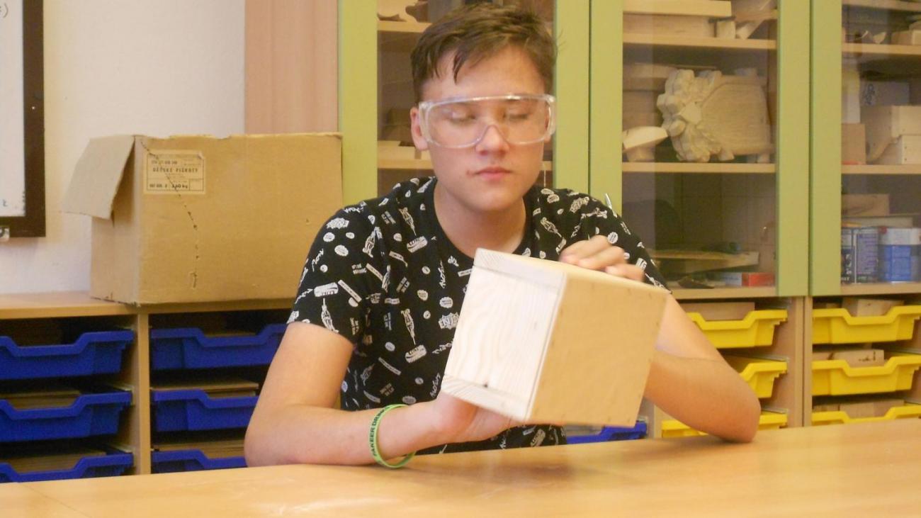 Seminář světa práce - první výrobek - 9. AB