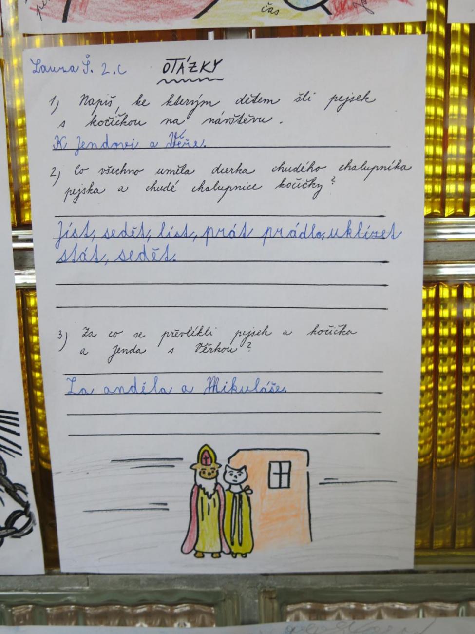 Mikulášský projekt - 2. C