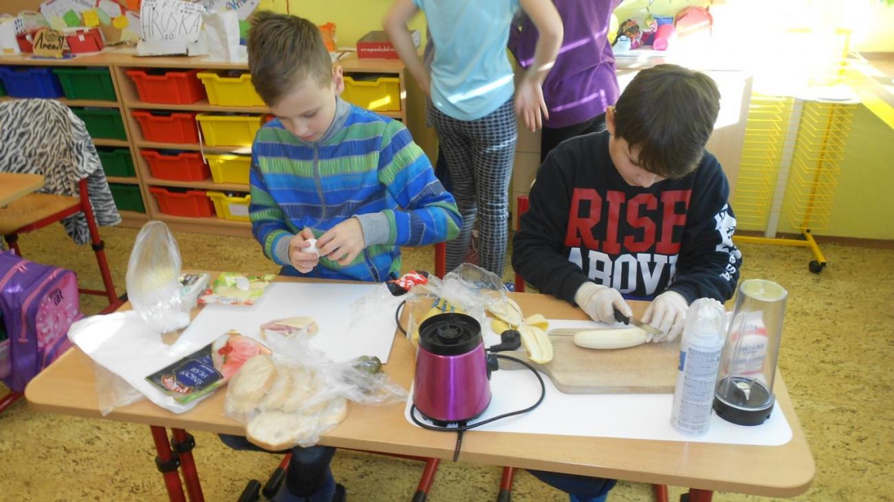 Příprava pokrmu studené kuchyně - 5. B