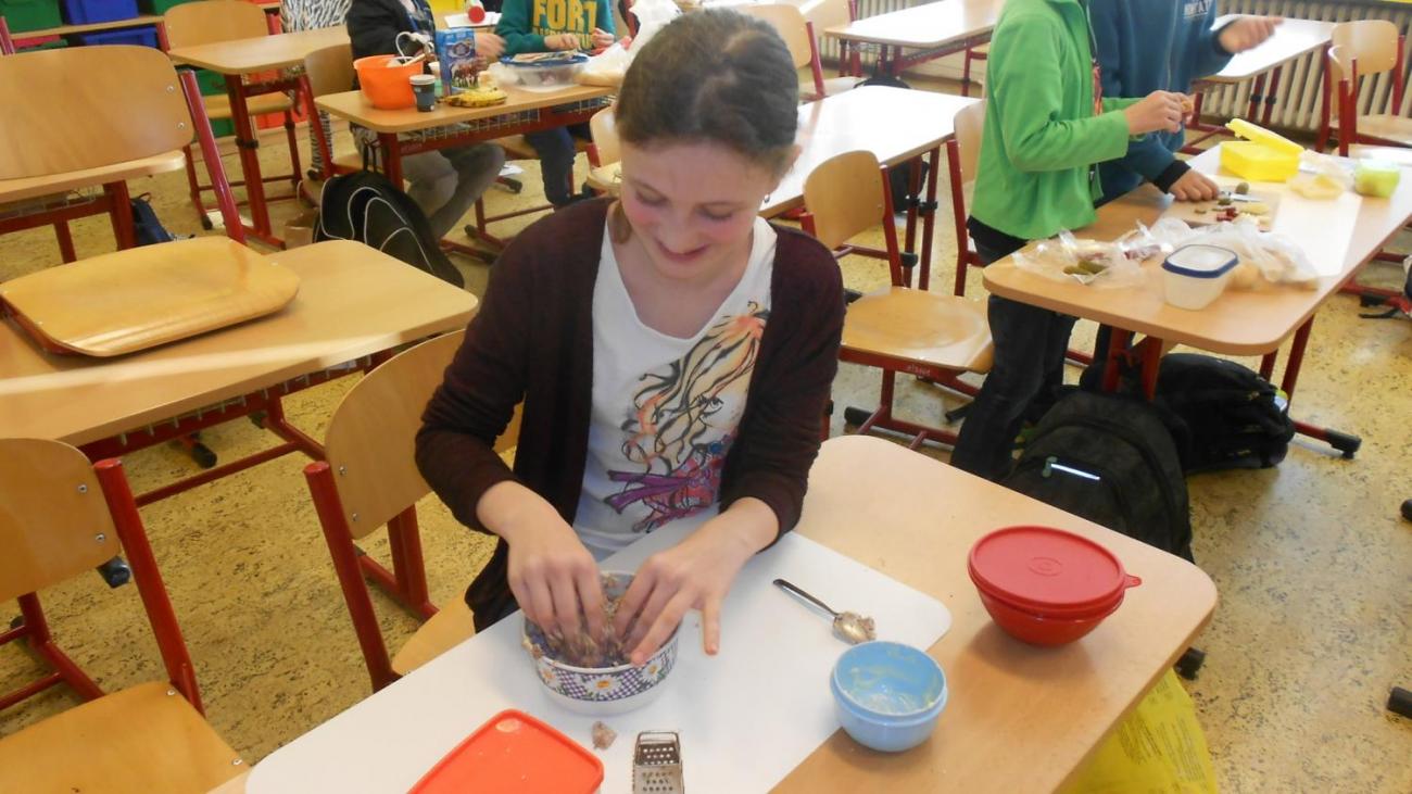 Příprava pokrmu studené kuchyně - 5. B