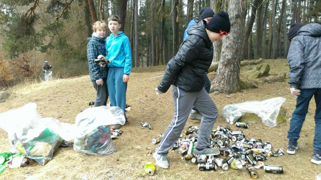 Práce pro přírodu - 6.A, 8. A