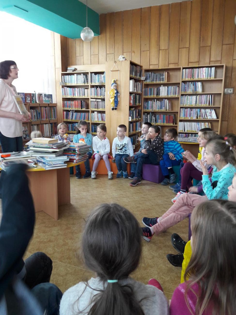 Návštěva knihovny (1. ročník)