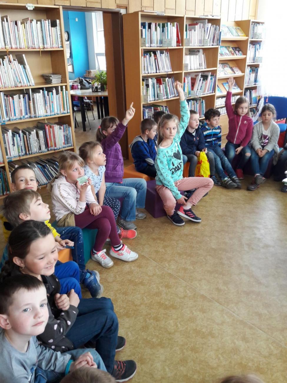 Návštěva knihovny (1. ročník)