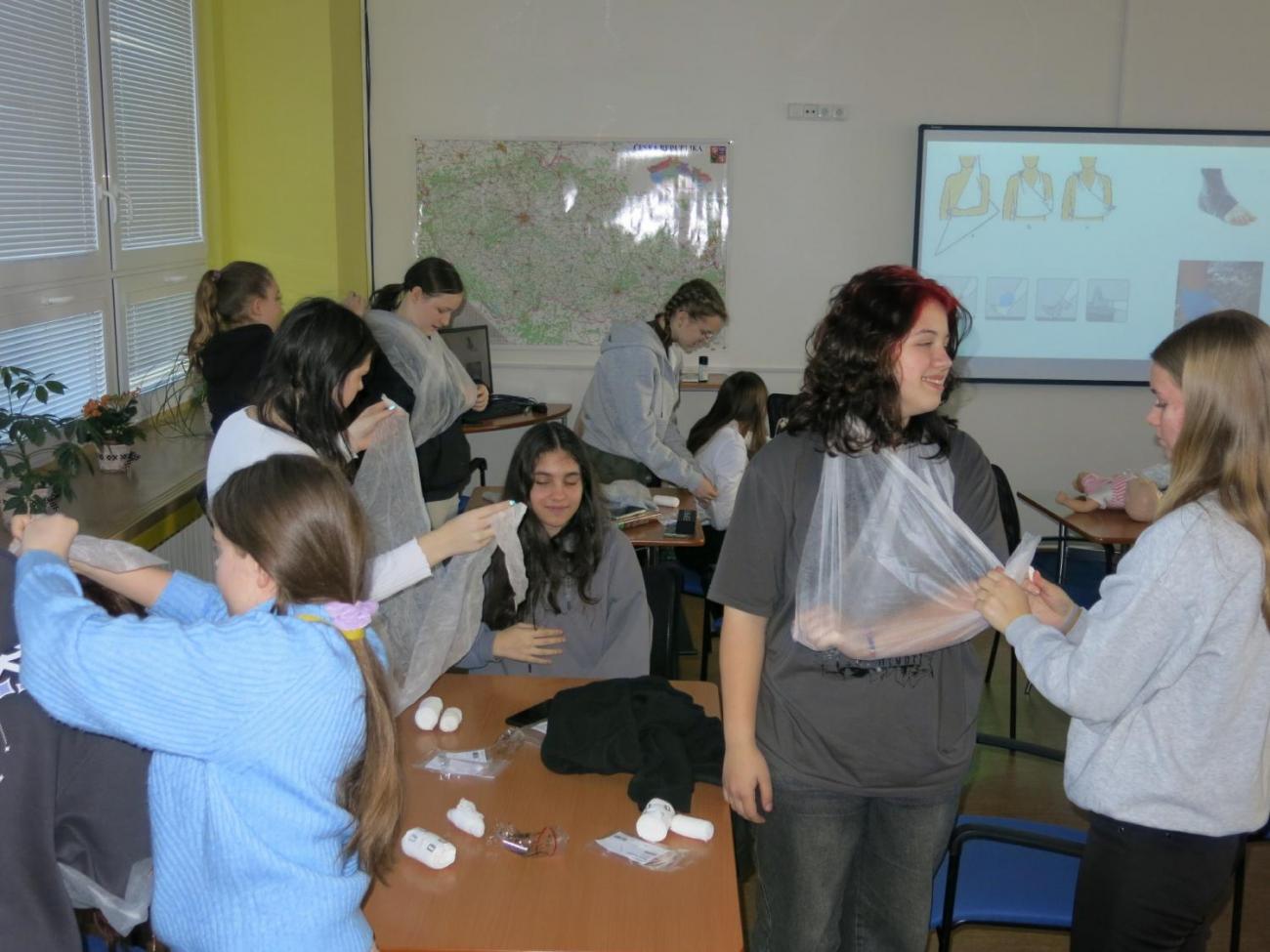 První pomoc do škol  8. ročník