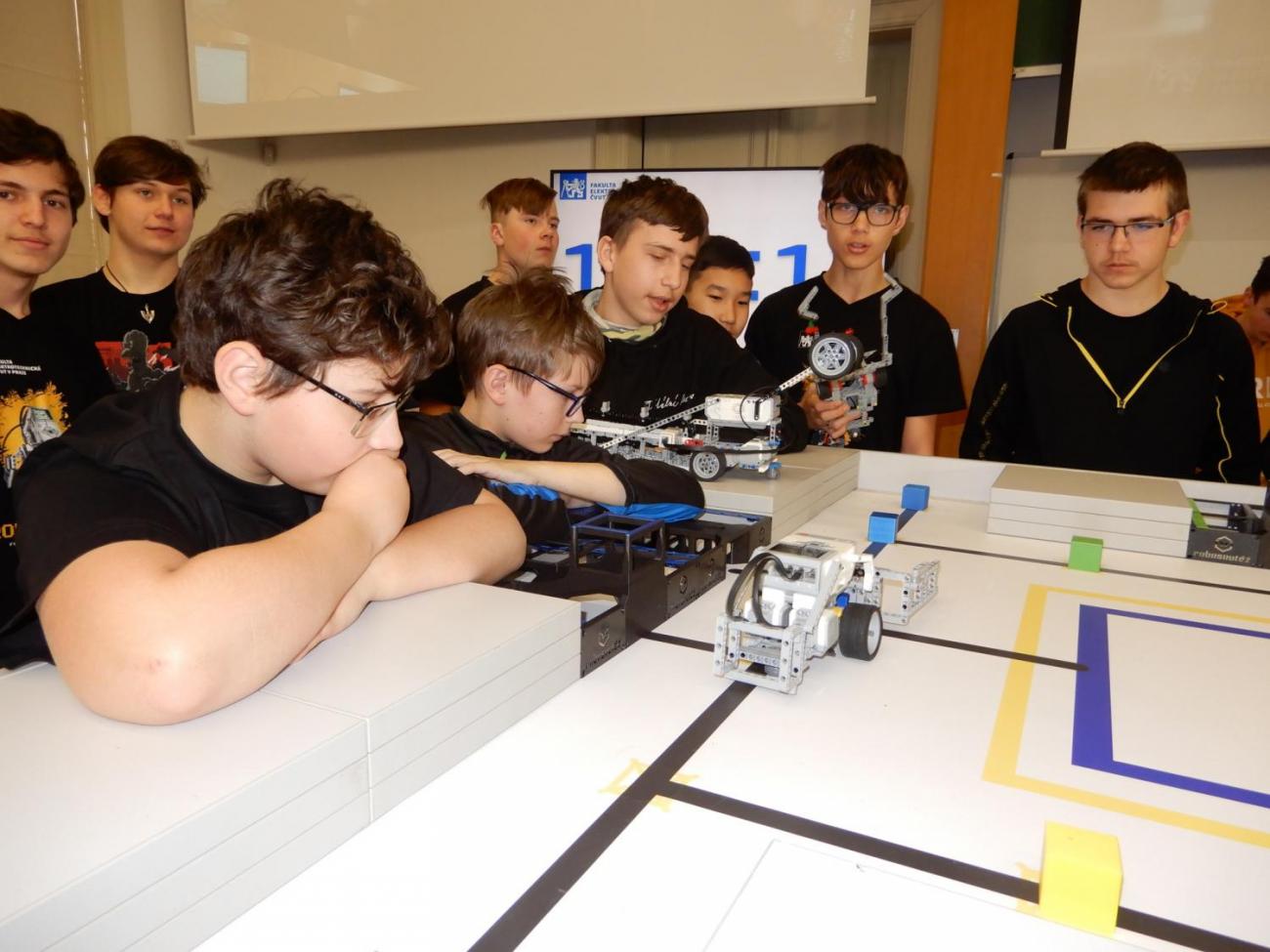 Robosoutěž 2024 ČVUT Praha 