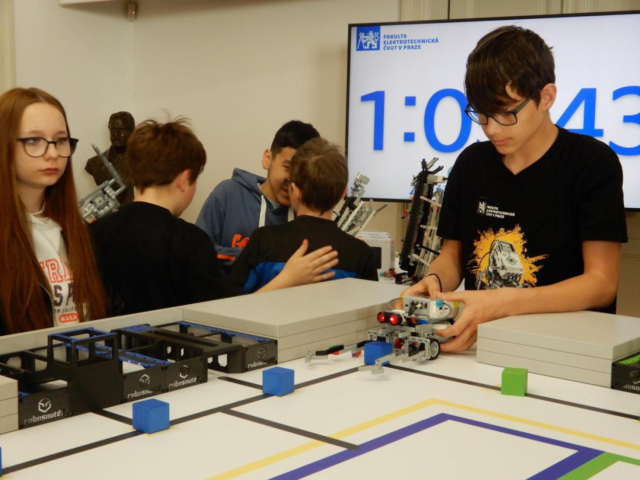 Robosoutěž 2024 ČVUT Praha 