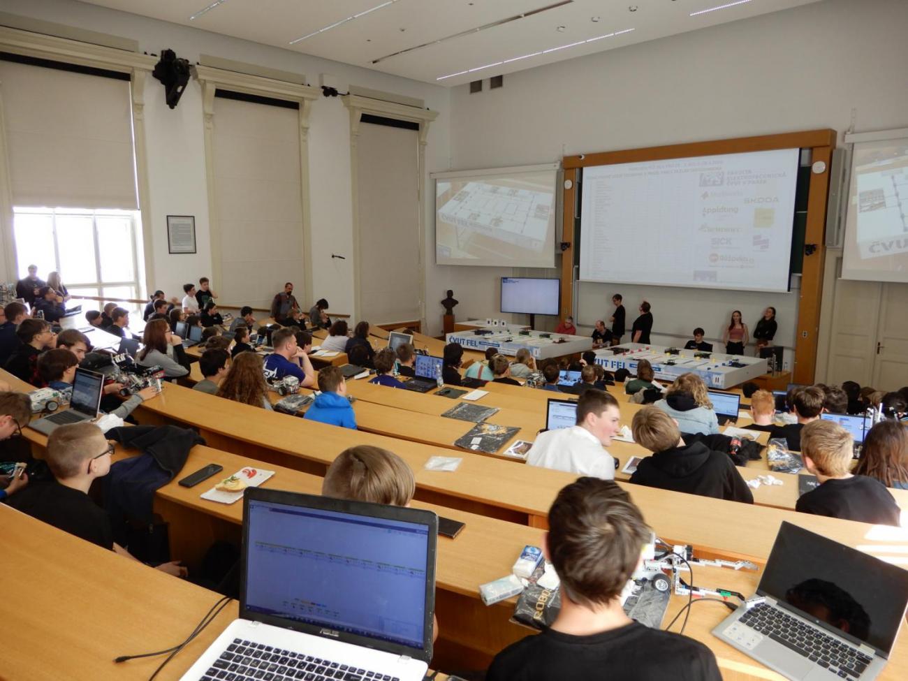 Robosoutěž 2024 ČVUT Praha 