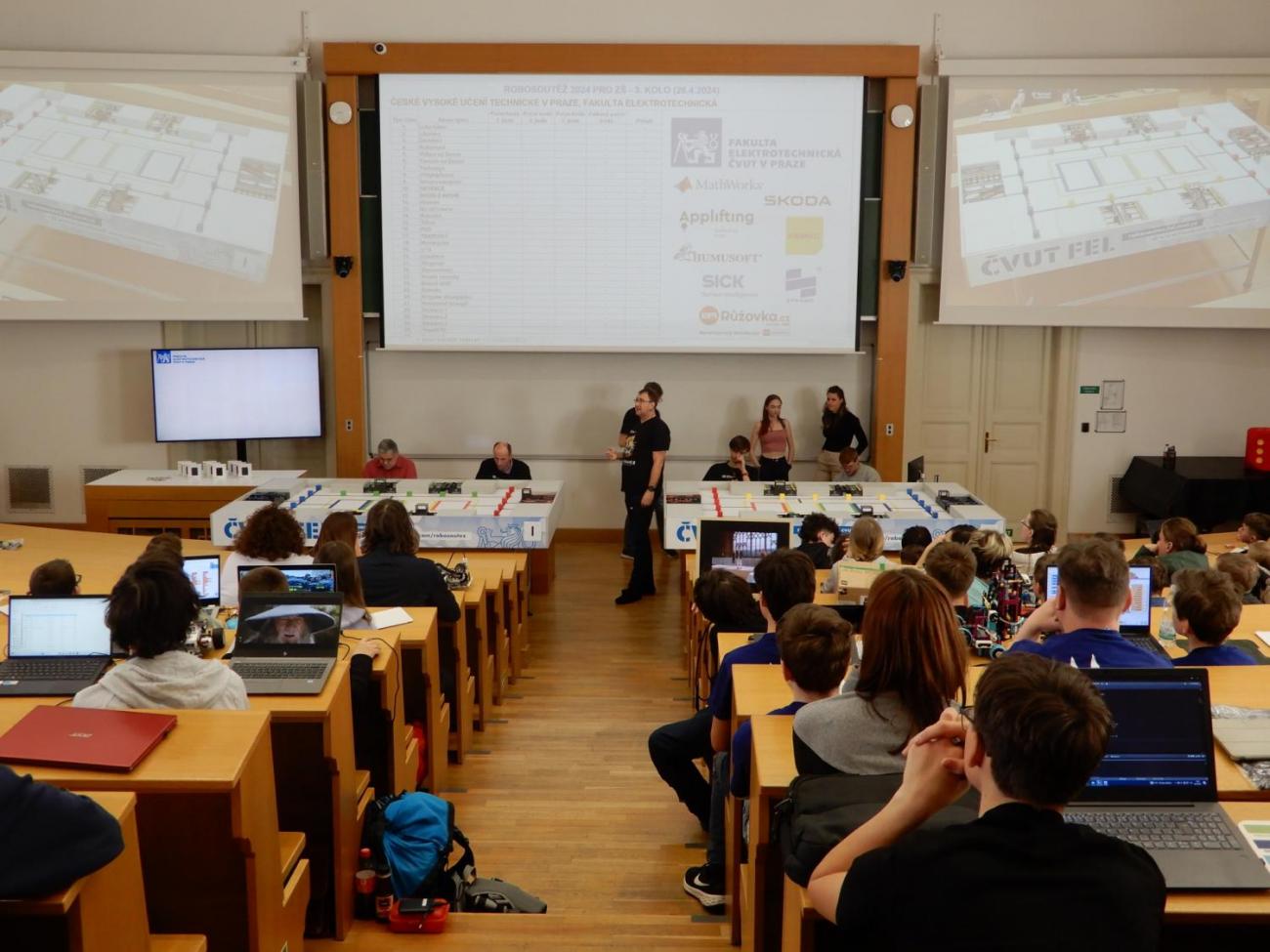 Robosoutěž 2024 ČVUT Praha 
