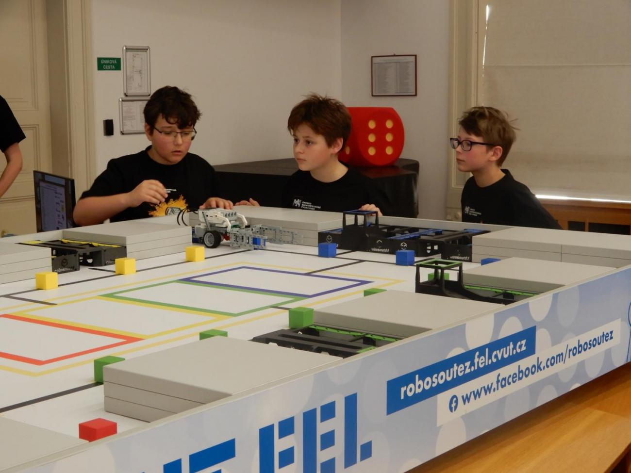 Robosoutěž 2024 ČVUT Praha 