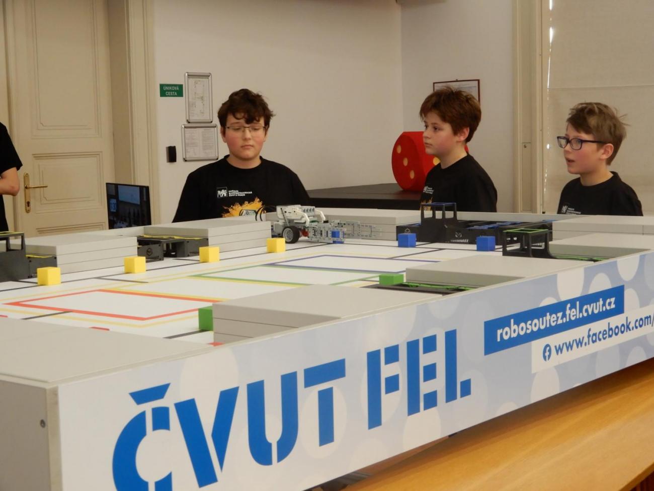 Robosoutěž 2024 ČVUT Praha 