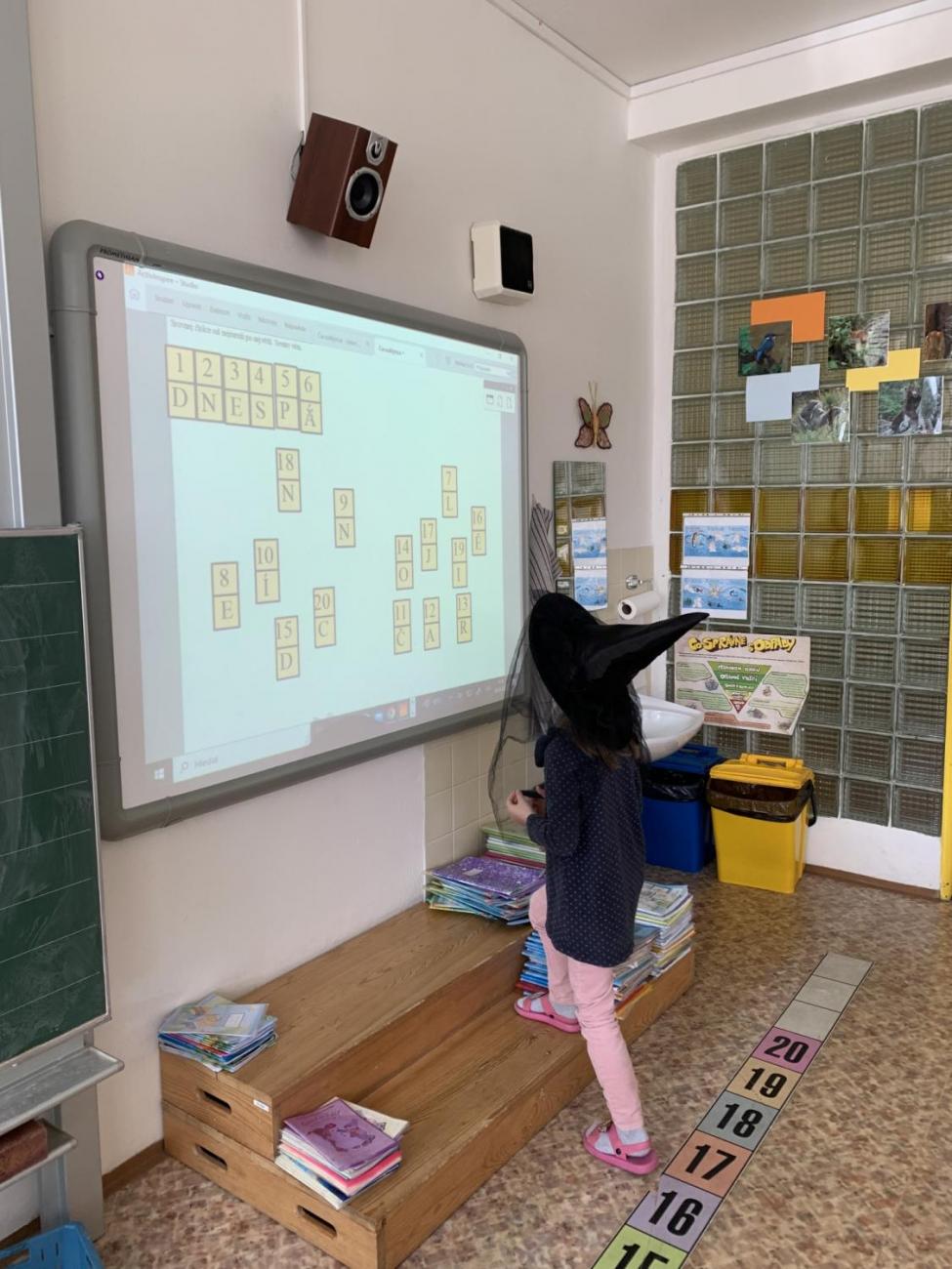 Čarodějnický den  1.A, 1.B, 1.C