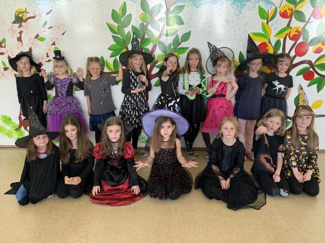 Čarodějnický den  1.A, 1.B, 1.C