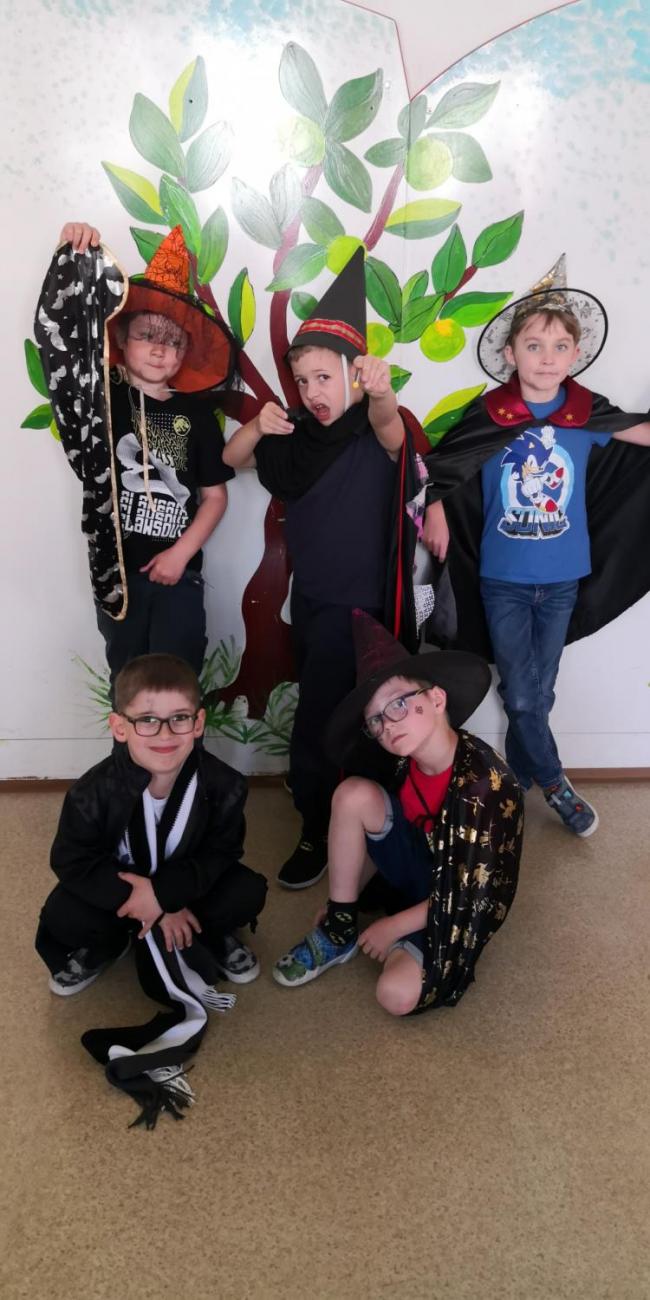 Čarodějnický den  1.A, 1.B, 1.C
