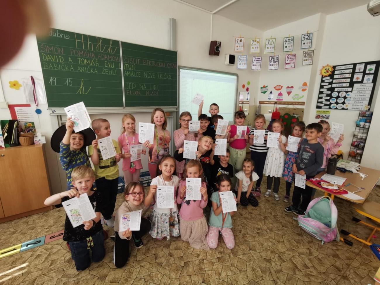 Čarodějnický den  1.A, 1.B, 1.C