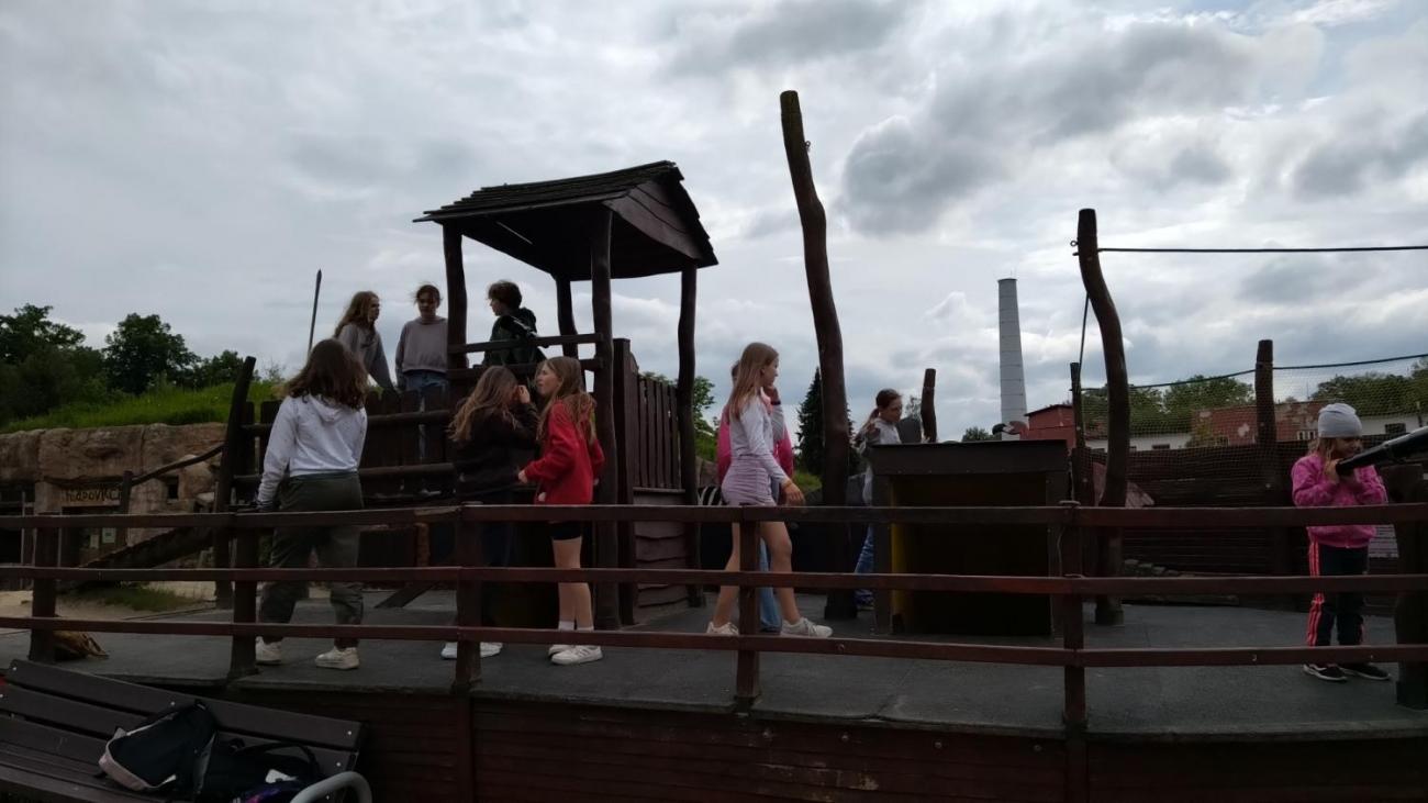 Návštěva ZOO Jihlava s klienty DTS  6.C