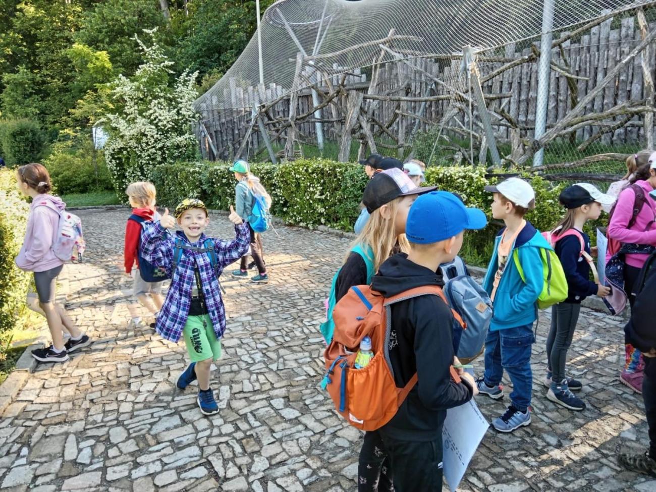 Návštěva ZOO - turistický den  2.B