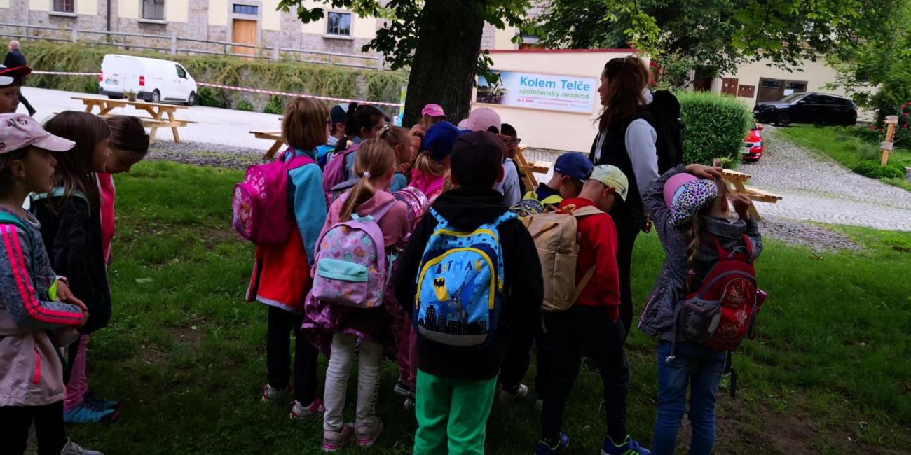 Výlet do Telče za dračím vejcem  1.A