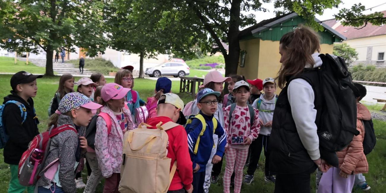 Výlet do Telče za dračím vejcem  1.A