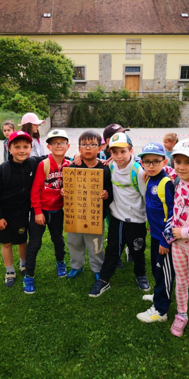 Výlet do Telče za dračím vejcem  1.A