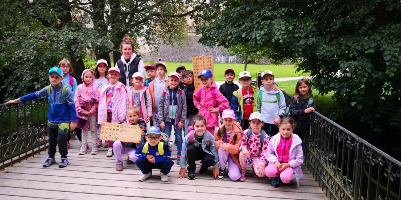 Výlet do Telče za dračím vejcem  1.A