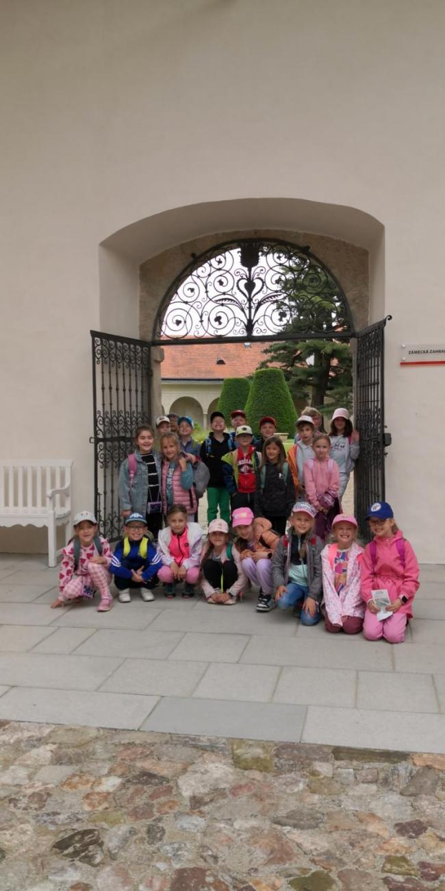 Výlet do Telče za dračím vejcem  1.A