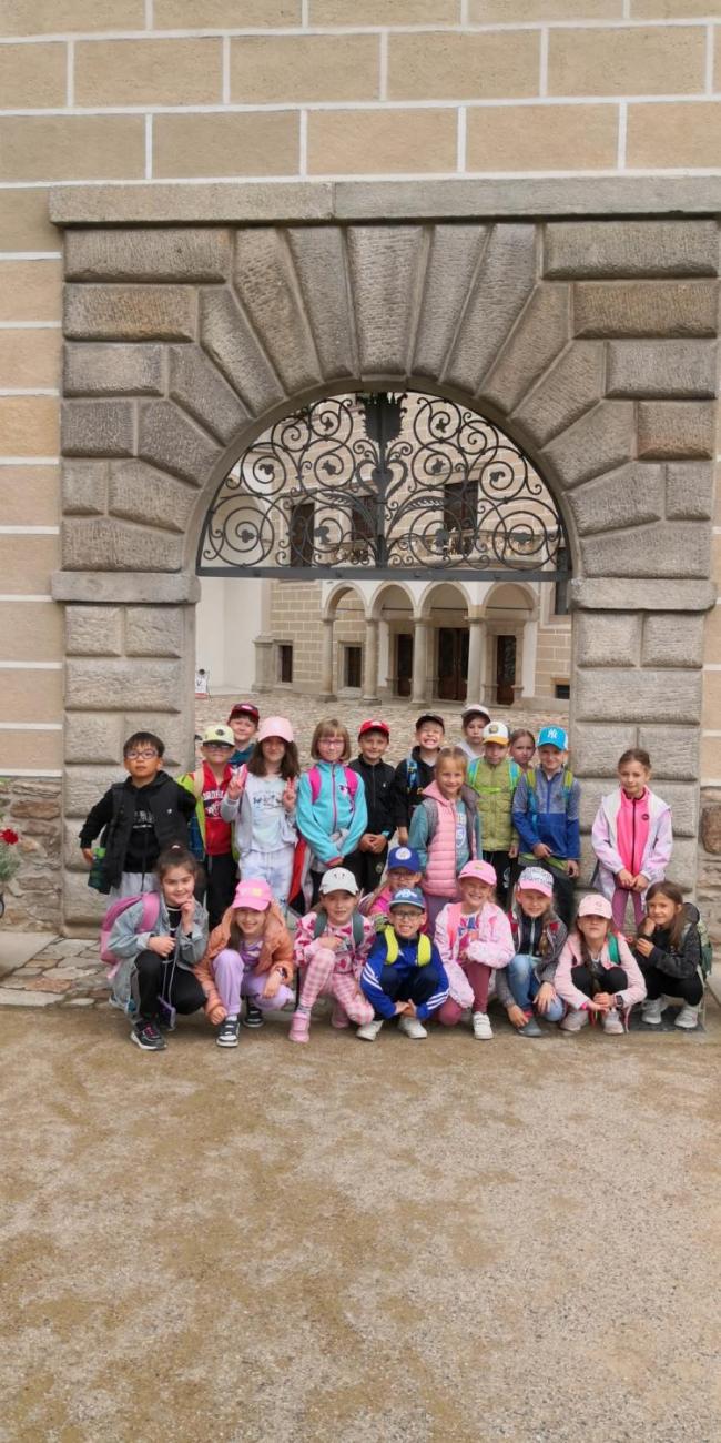 Výlet do Telče za dračím vejcem  1.A