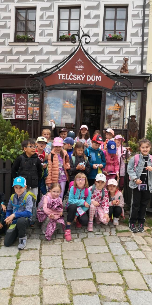 Výlet do Telče za dračím vejcem  1.A