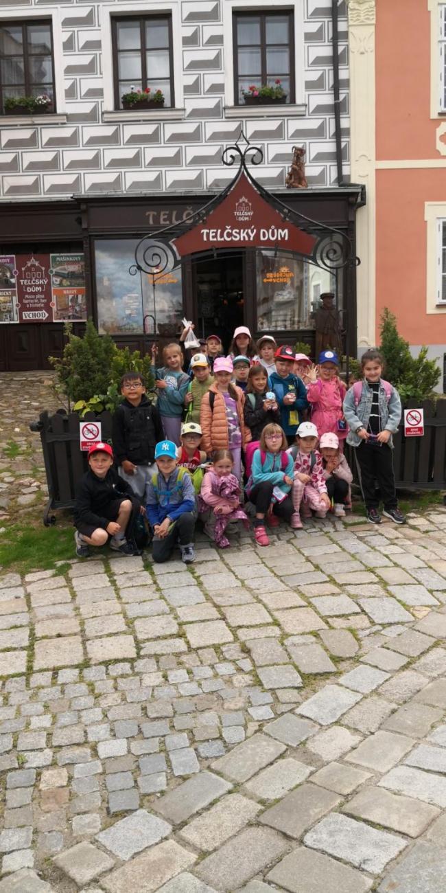 Výlet do Telče za dračím vejcem  1.A