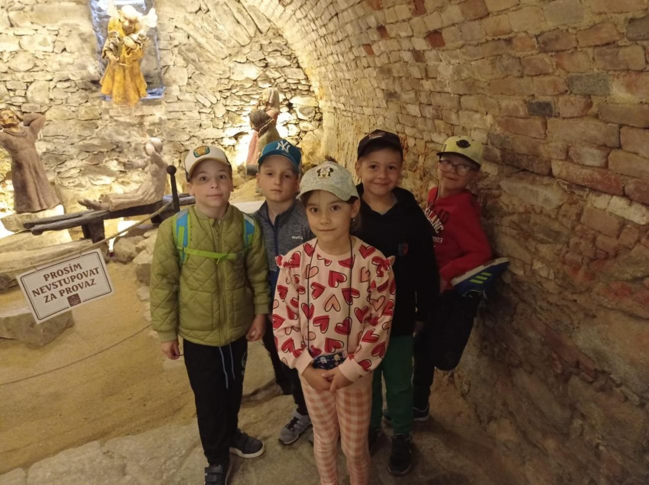 Výlet do Telče za dračím vejcem  1.A