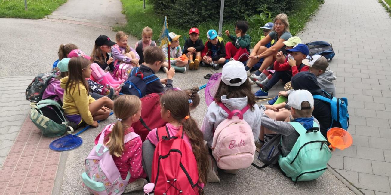 Modré žáby pod Šacberkem  1.A