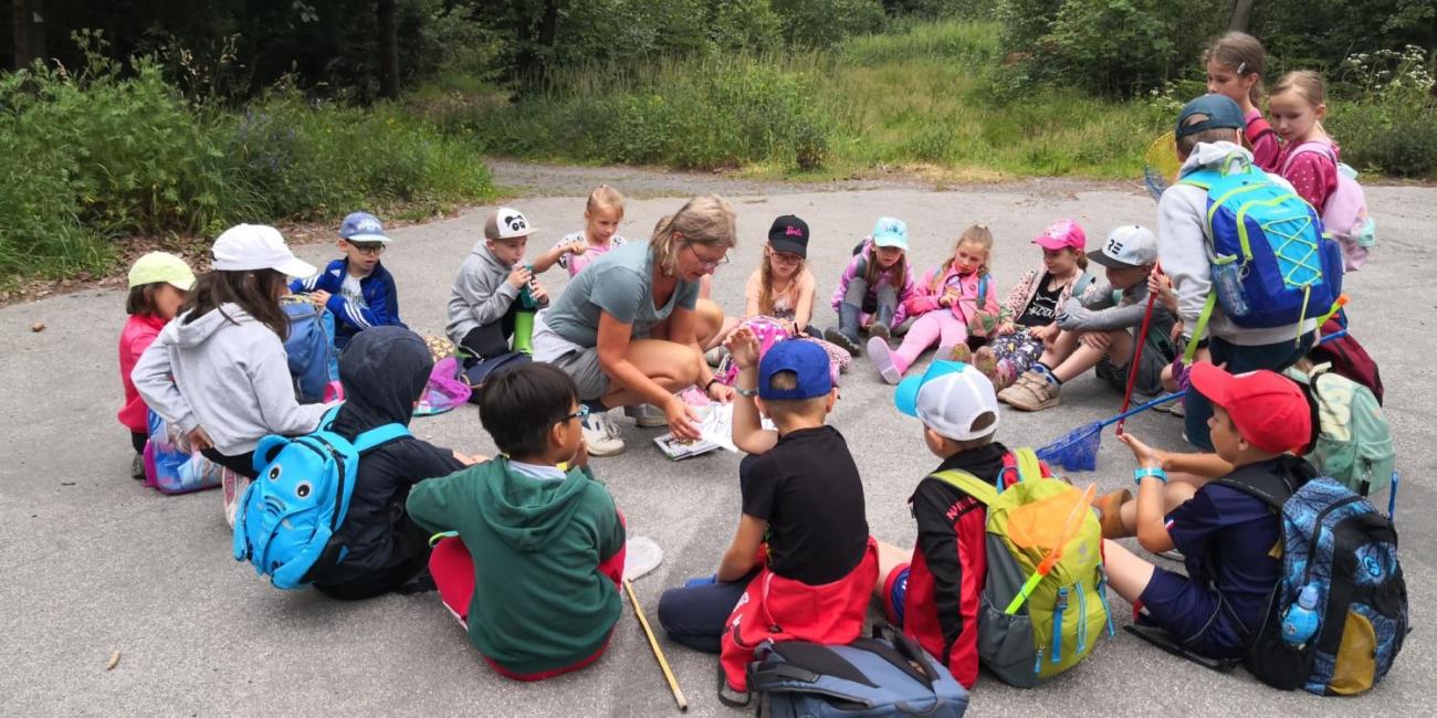 Modré žáby pod Šacberkem  1.A