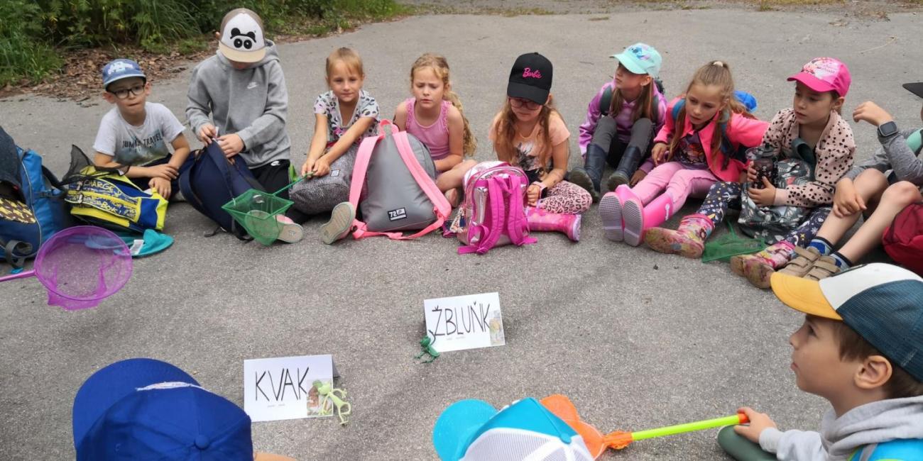 Modré žáby pod Šacberkem  1.A