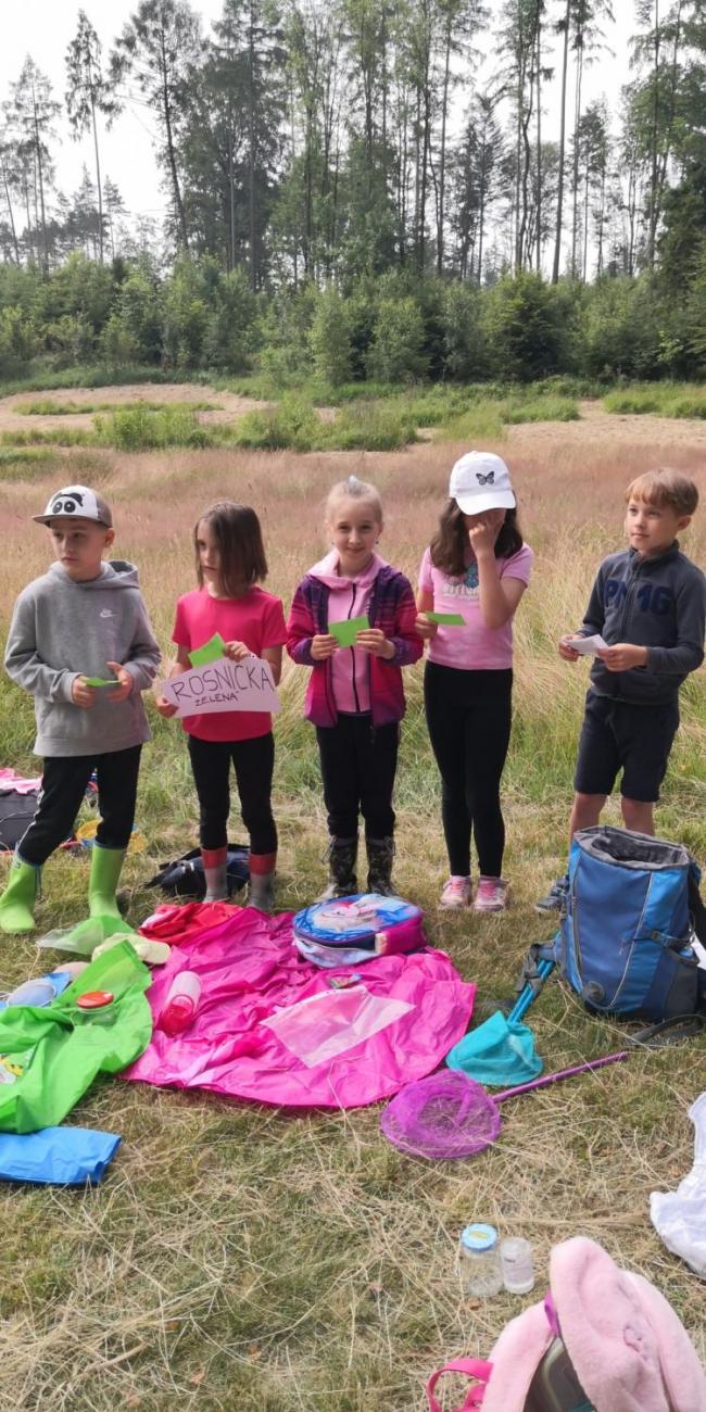 Modré žáby pod Šacberkem  1.A