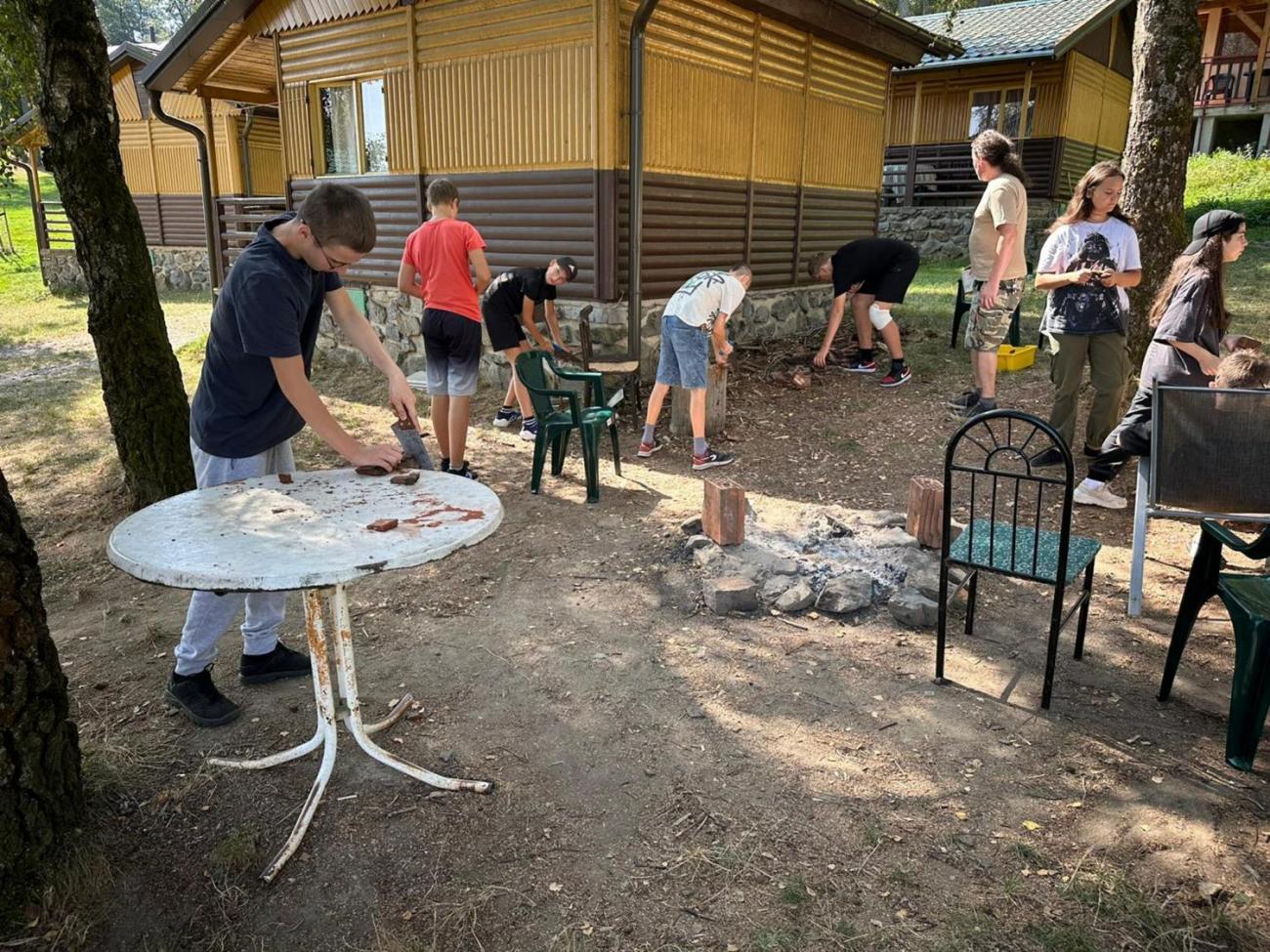 Zápis z výjezdu osmáků…