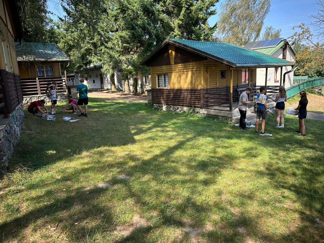 Zápis z výjezdu osmáků…