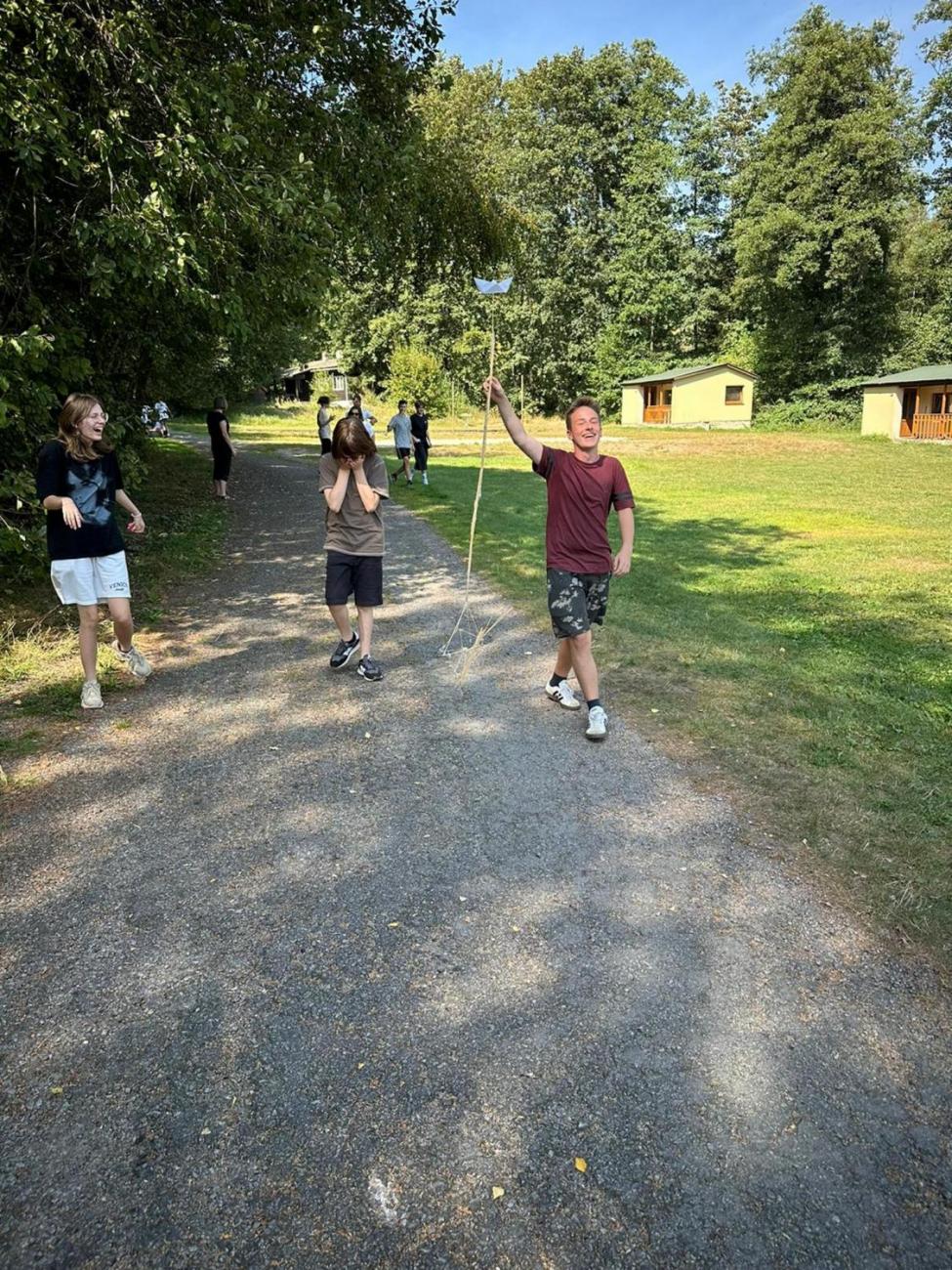 Zápis z výjezdu osmáků…