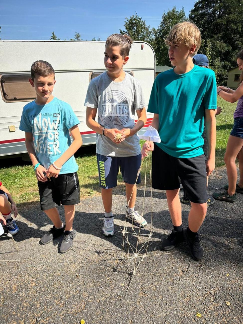 Zápis z výjezdu osmáků…