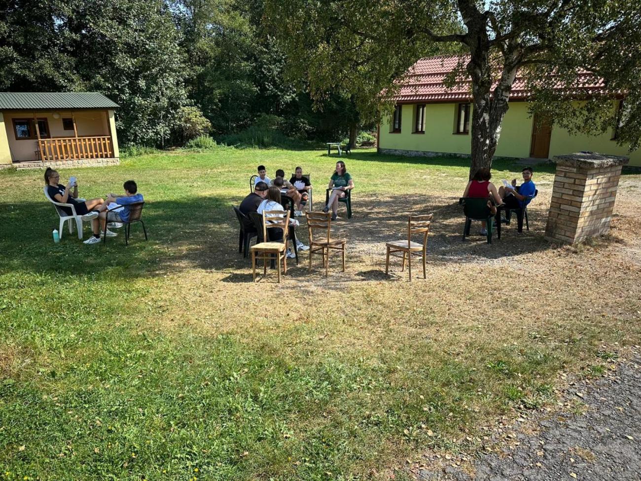 Zápis z výjezdu osmáků…