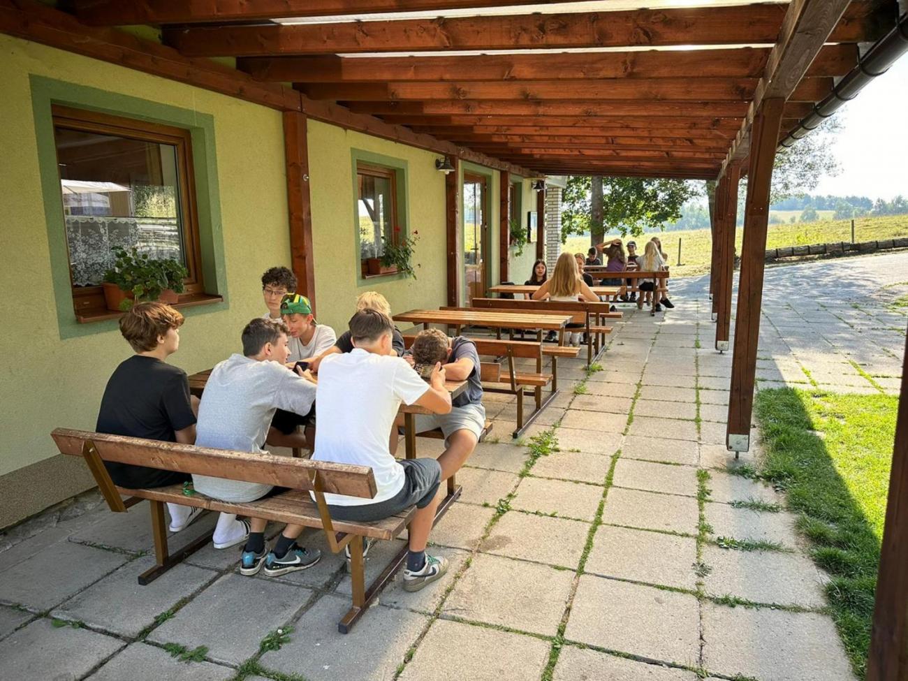 Zápis z výjezdu osmáků…