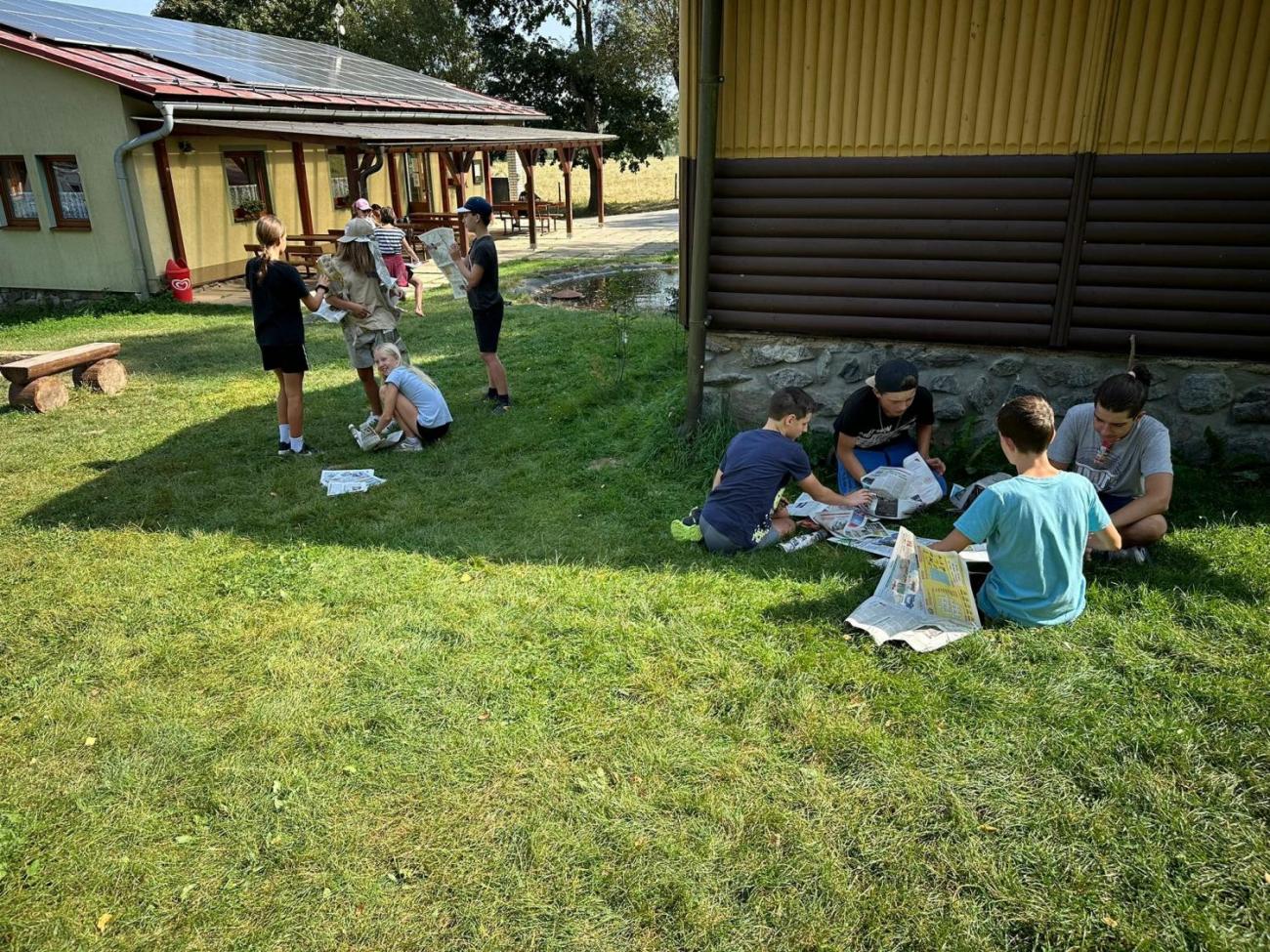 Zápis z výjezdu osmáků…