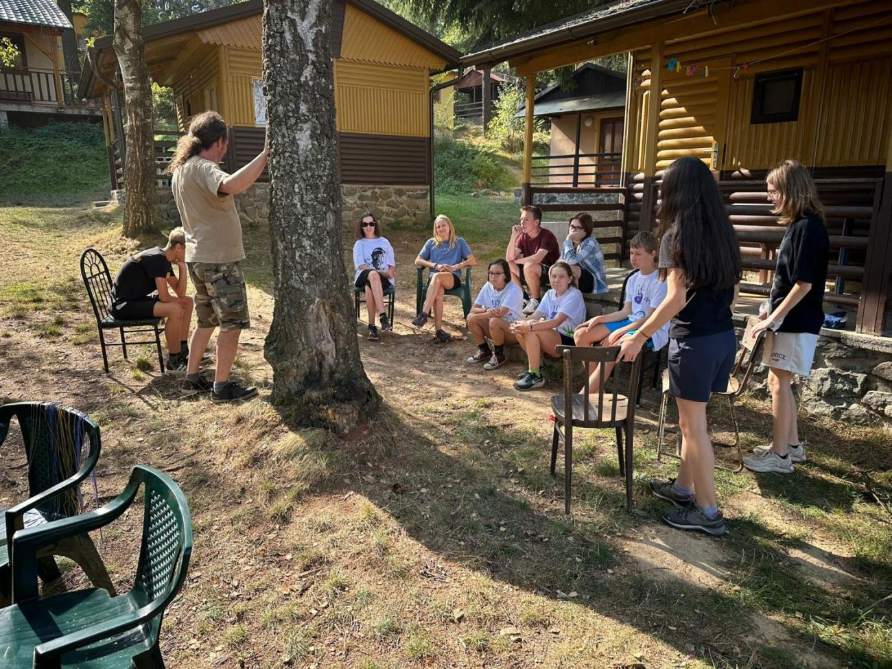 Zápis z výjezdu osmáků…