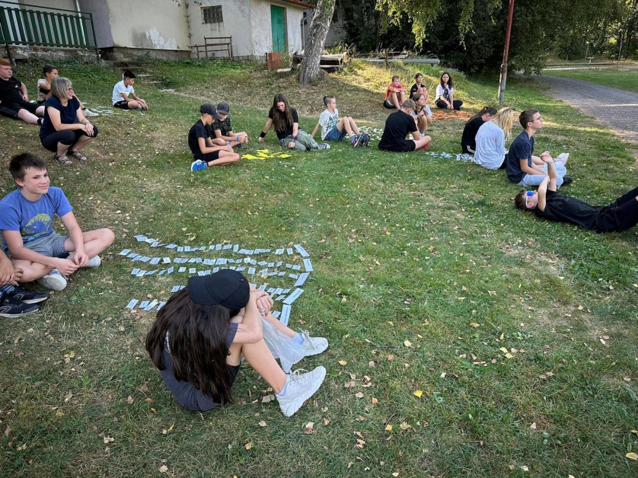 Zápis z výjezdu osmáků…