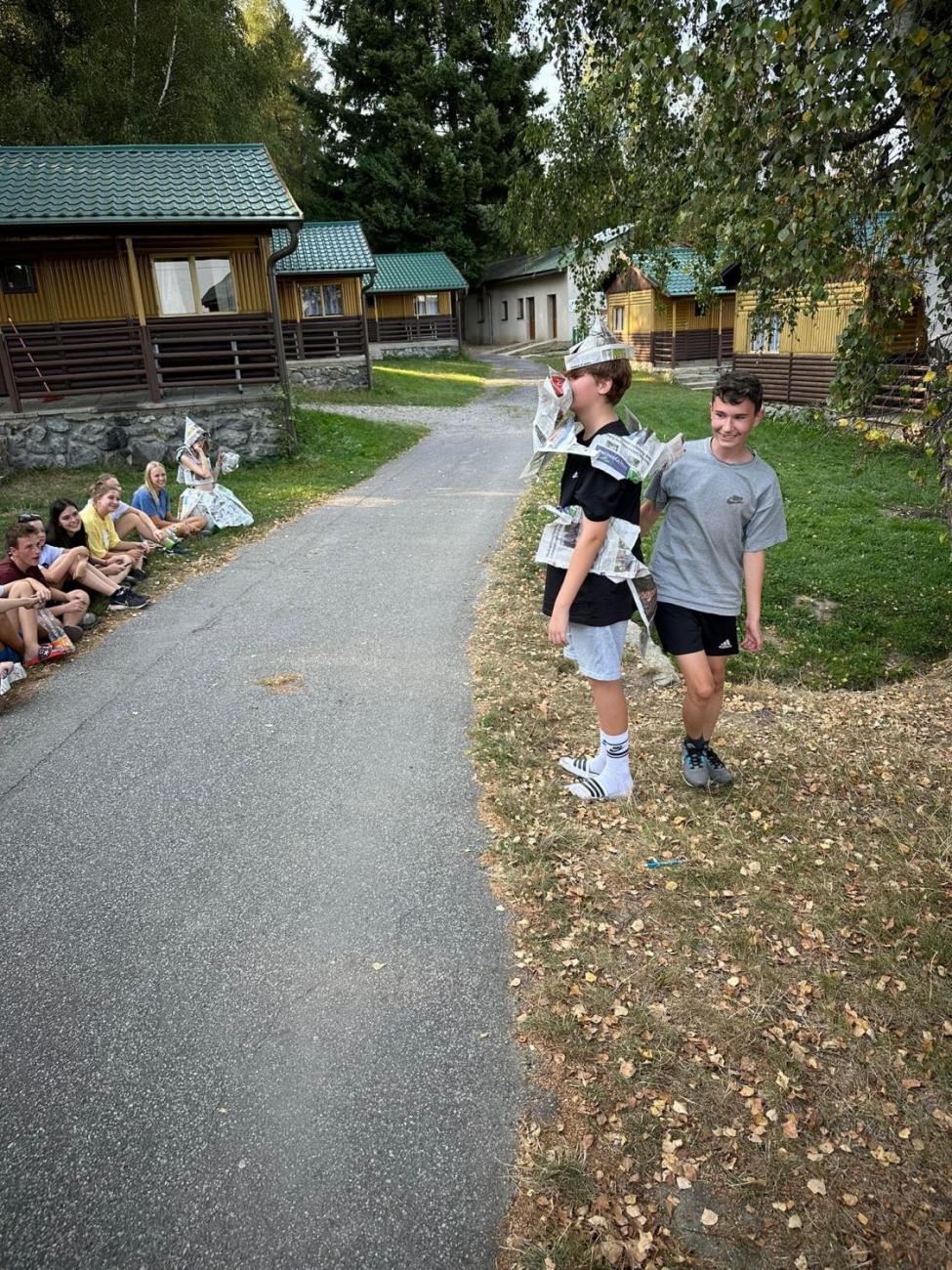 Zápis z výjezdu osmáků…
