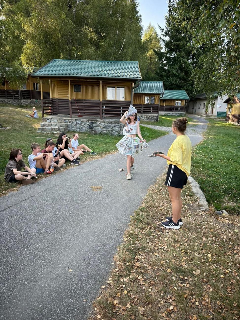 Zápis z výjezdu osmáků…