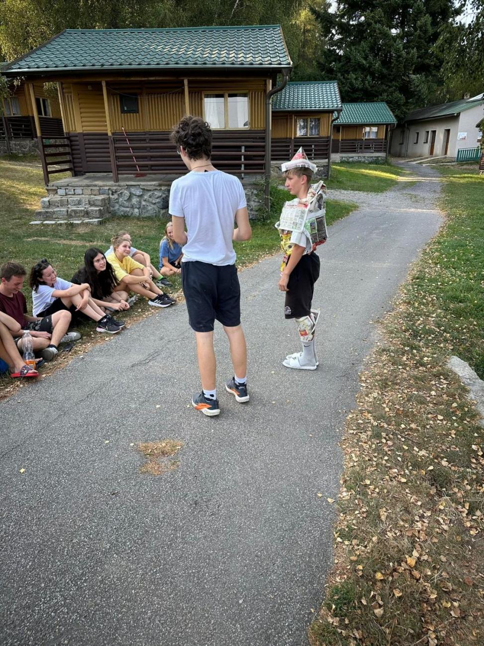 Zápis z výjezdu osmáků…